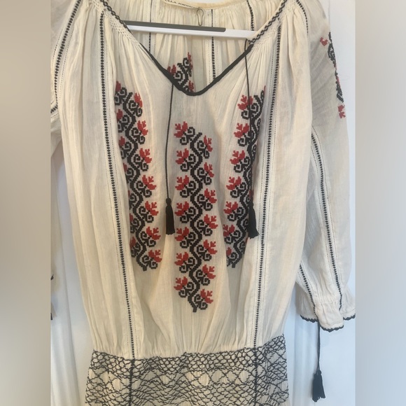 Ulla Johnson White Samira Dress Size 4 - Picture 4 of 7